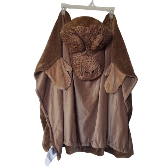 Jurassic World T-Rex Hooded Throw/Wearable Blanket 3D Plush - Picture 14 of 16